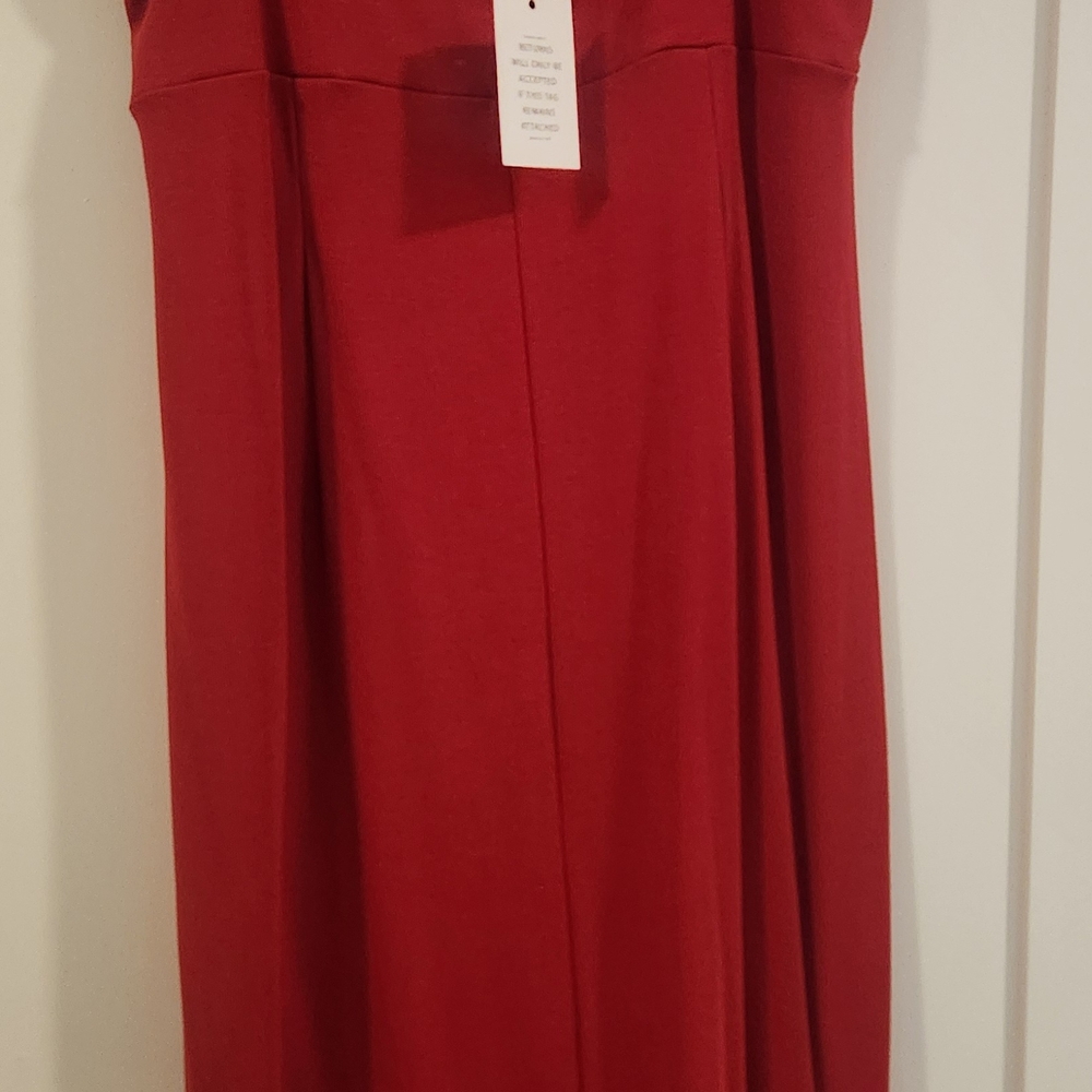 Eloquii Vibrant Red Maxi Skirt